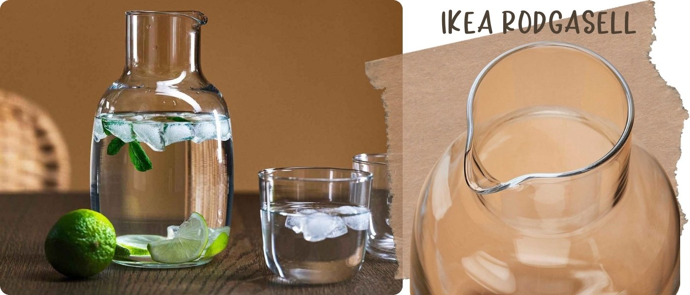 پارچ ایکیا مدل IKEA RODGASELL حجم 1.2 لیتر